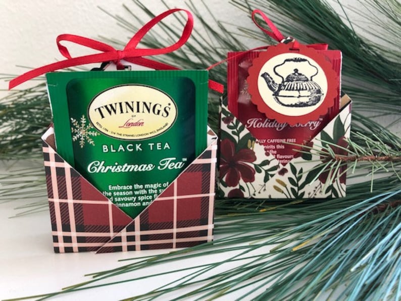 Hot Tea Packet Hot Tea Gift Set Stocking Stuffer Teacher Gift Christmas