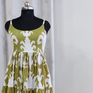 Vestido veraniego midi floral bohemio vintage: vestido informal de verano sin mangas para mujer, atuendo perfecto para las vacaciones, elegante y cómodo, el mejor regalo para ella.