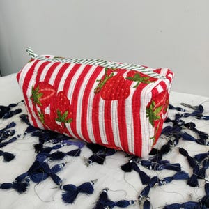 Cotton pouch, zip pouch, modern pouch, big cosmetic bag, Giant pouch, big diaper pouch, weekend bag, Large toiletry bag, Extra Large pouch,