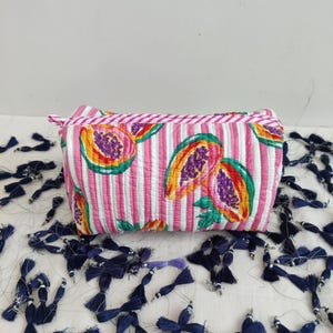 Giant pouch, big diaper pouch, weekend bag, Large toiletry bag, Extra Large pouch, Cotton pouch, zip pouch, modern pouch, big cosmetic bag
