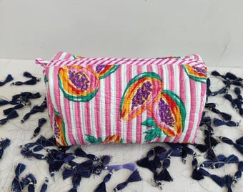 Giant pouch, big diaper pouch, weekend bag, Large toiletry bag, Extra Large pouch, Cotton pouch, zip pouch, modern pouch, big cosmetic bag