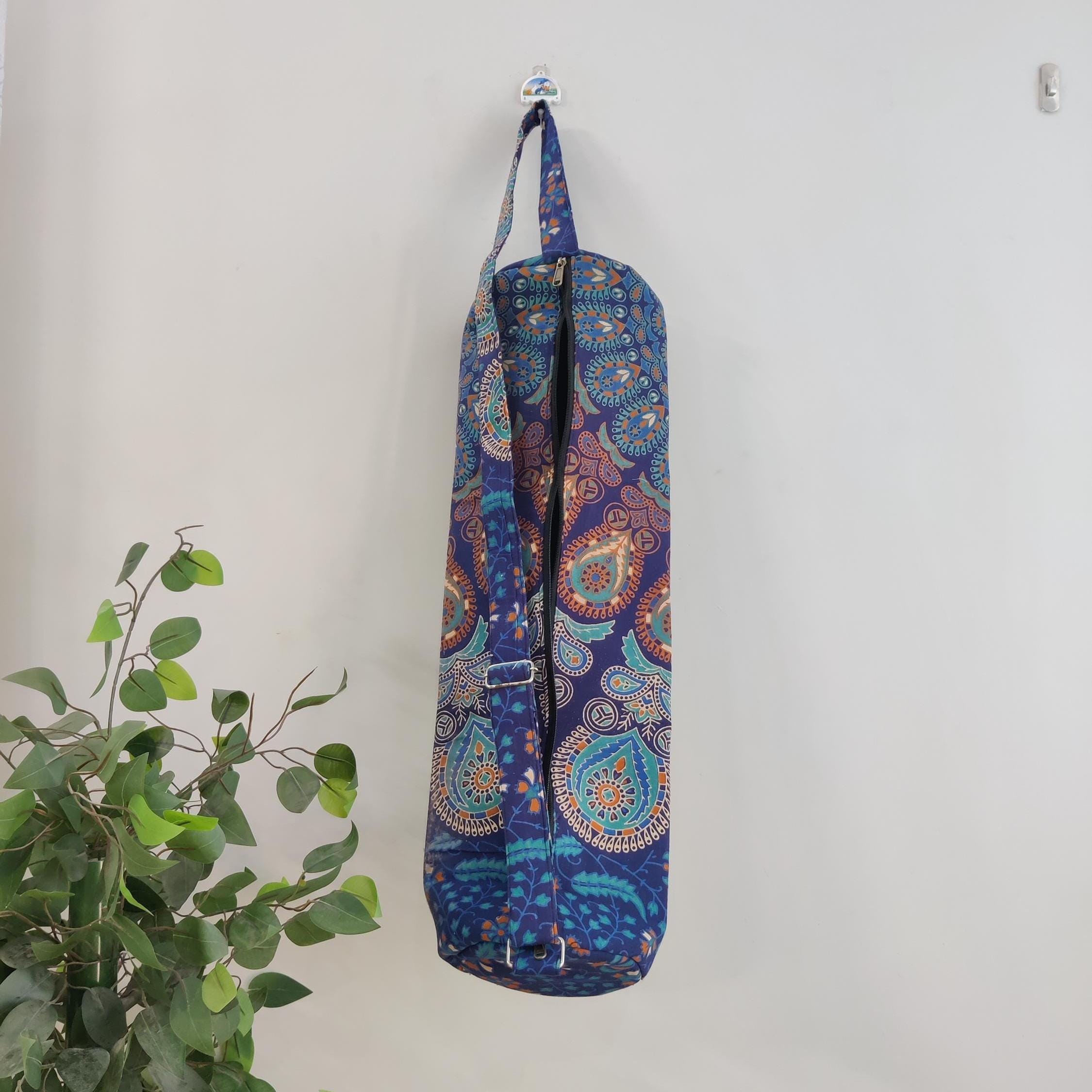 Sac de Transport pour Tapis de Yoga Pliable Grande Capacité