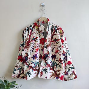 Luxury Floral Print Velvet Kimono Robes, Morning Tea Velvet Coat, Bridesmaid Robe, Women Wear Cotton Velvet robe, Velvet Jacket, Bridal Robe