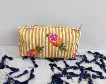 Weekend bag, Extra Large pouch, Cotton pouch, zip pouch, Large toiletry bag, modern pouch, big cosmetic bag, Giant pouch, big diaper pouch,