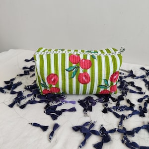 Big cosmetic bag, Cotton pouch, zip pouch, modern pouch, Giant pouch, big diaper pouch, weekend bag, Large toiletry bag, Extra Large pouch,