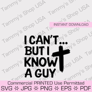 Eu não posso... mas conheço um cara | Uso comercial permitido, arquivo para download, arquivo de corte, arquivo SVG, Cricut, clipart, Jpg