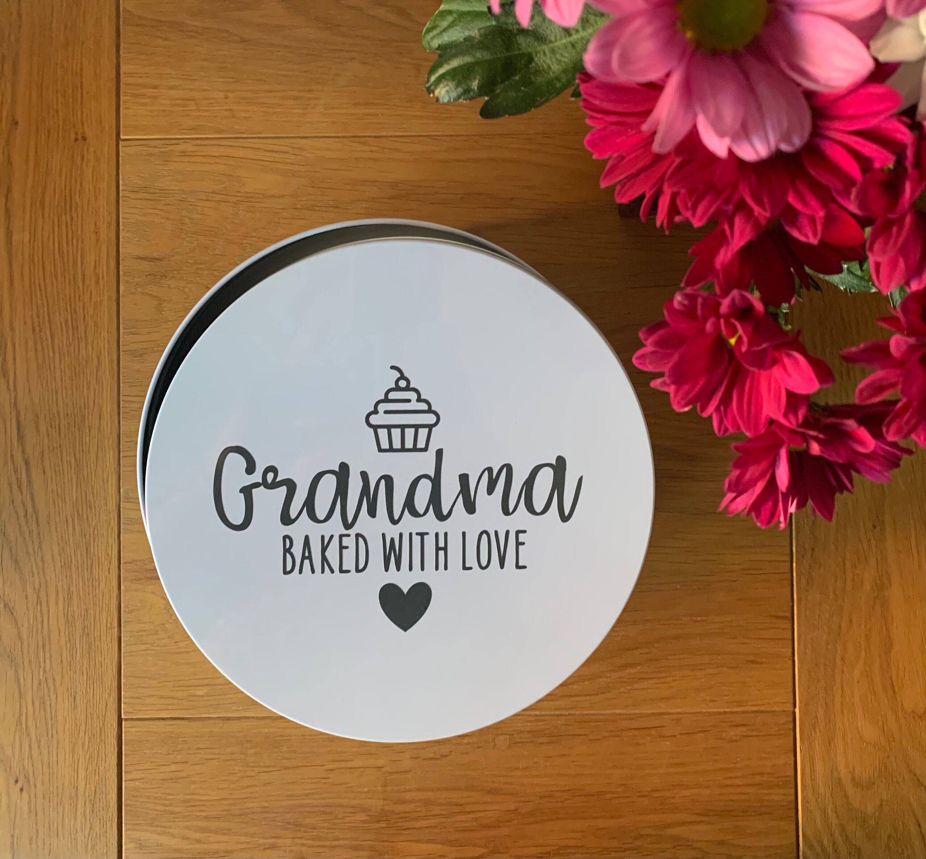 Personalised Cake Tin storage baking gift kitchen baker cook Etsy