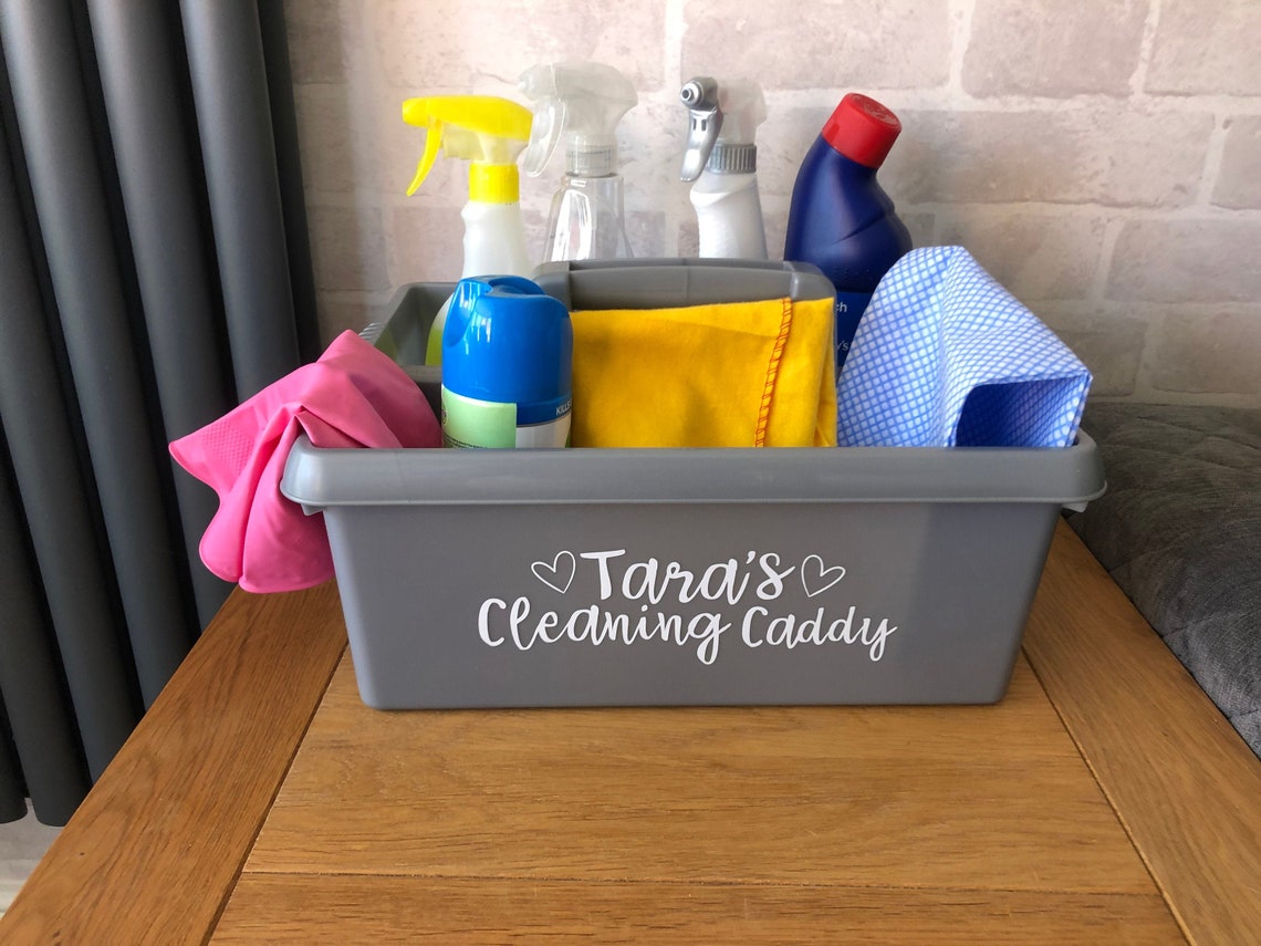 Kitchen Cleaning Storage Caddy Basket Tidy Etsy