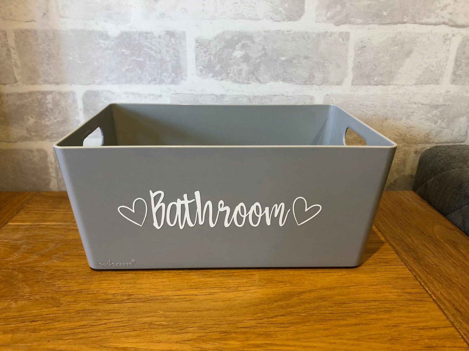 Bathroom Storage Caddy Basket Tray Tidy Box Etsy UK