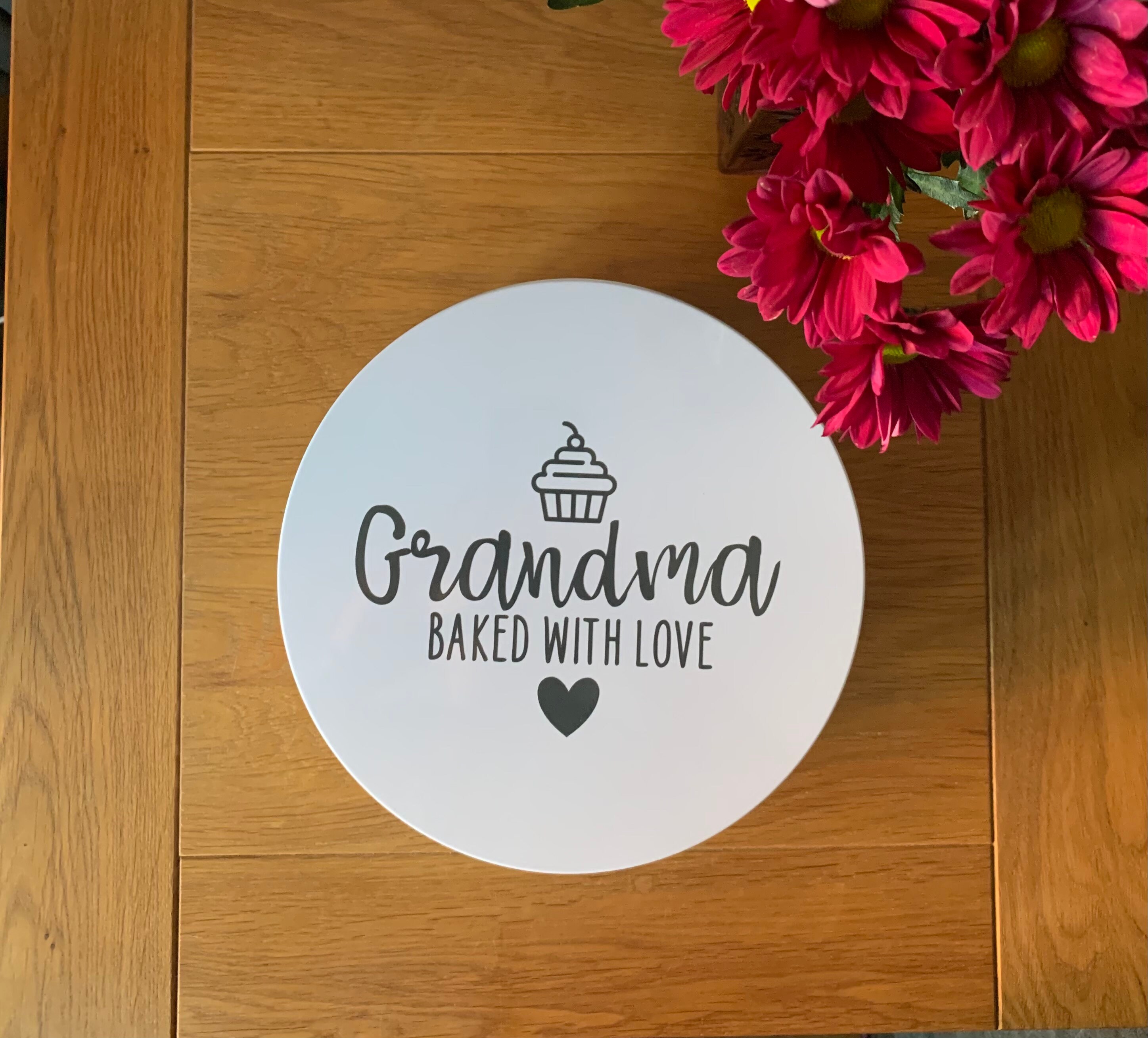 Personalised Cake Tin storage baking gift kitchen baker cook Etsy