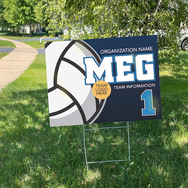 Custom Yard Sign for Sports Etsy UK