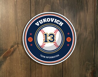 Custom Baseball Tournament Sign - DIGITAL FILE - Medallion - Door Hanger, Door Sign by Sports Signs by Design