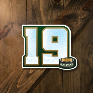 DIGITAL FILE - Custom Sports Tournament Sign - Hockey - Numbers  - Door Hanger, Door Sign by Sports Signs by Design