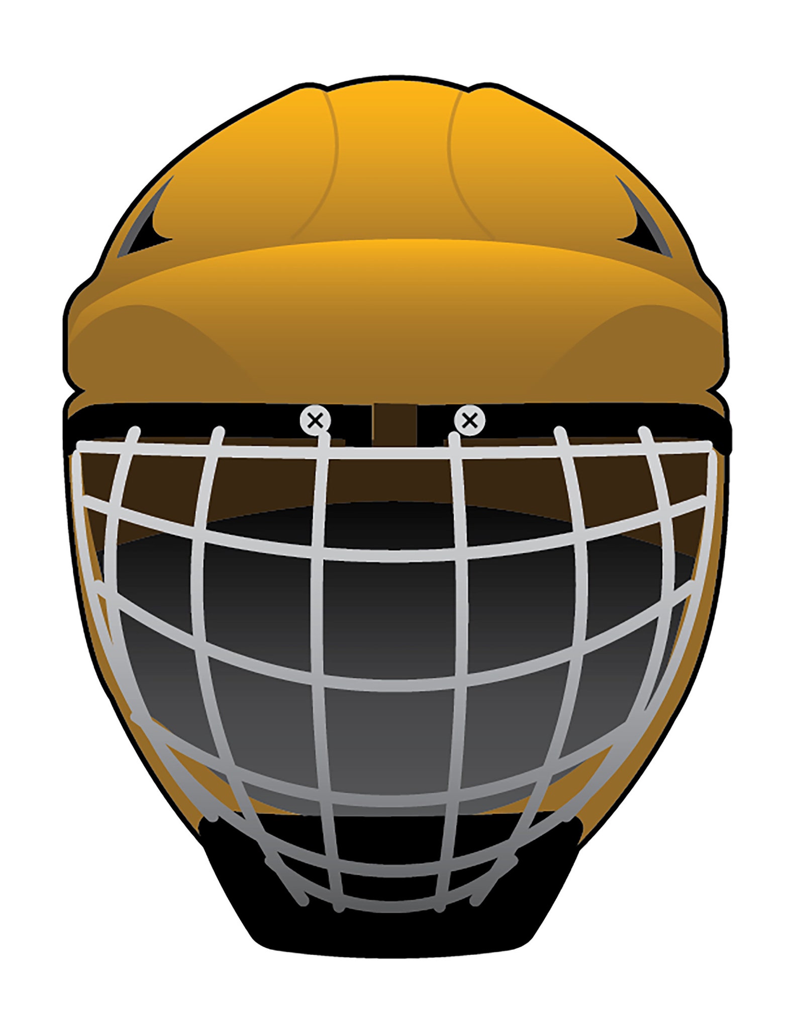 Hockey Helmet Yellow INSTANT DOWNLOAD Hockey Decor Etsy