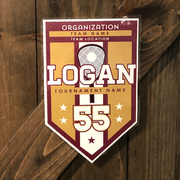 Lacrosse Yard Signs Etsy