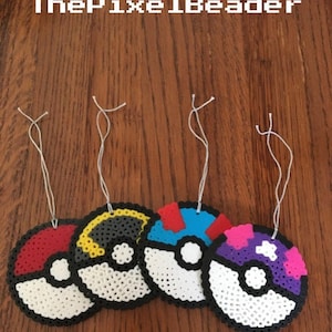 Pokémon™ - Poké Ball Holiday Ornaments (Set of 4)