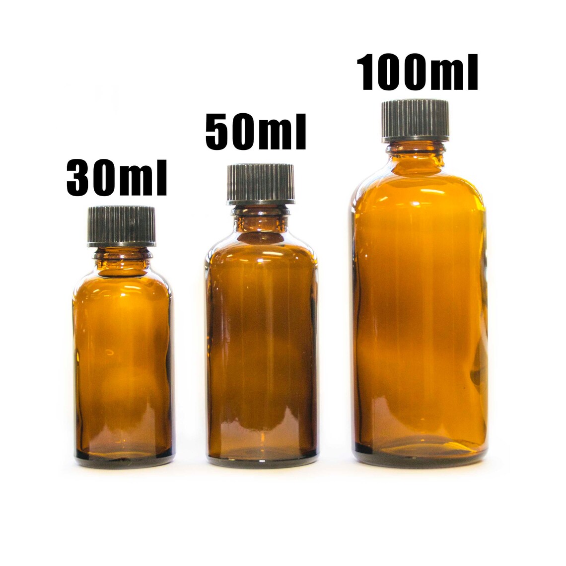 Empty Amber Glass Container Bottles Vintage Apothecary Etsy