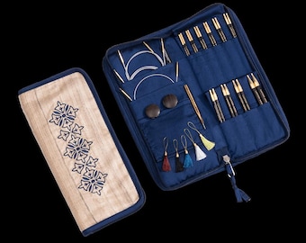 Juego de agujas de tejer intercambiables Lantern Moon / Heirloom de 13 cm