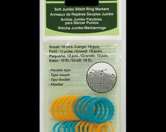 Clover | Jumbo Soft Stitch Ring Markers