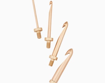 KnitPro | Oasis | Interchangeable Crochet Hooks | Rose Gold