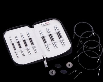 KnitPro | Karbonz | Midi セット スペシャル 10cm 付け替え式編み針