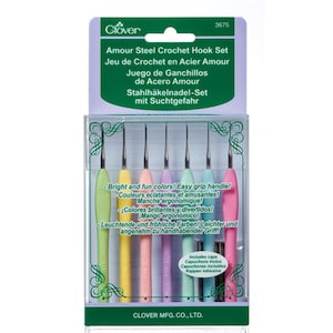 Clover | Amour Steel Crochet Hook Set