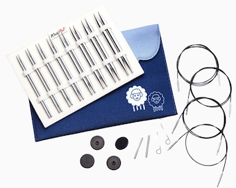 KnitPro | Nova | 13cm Interchangeable Knitting Needle Deluxe Set