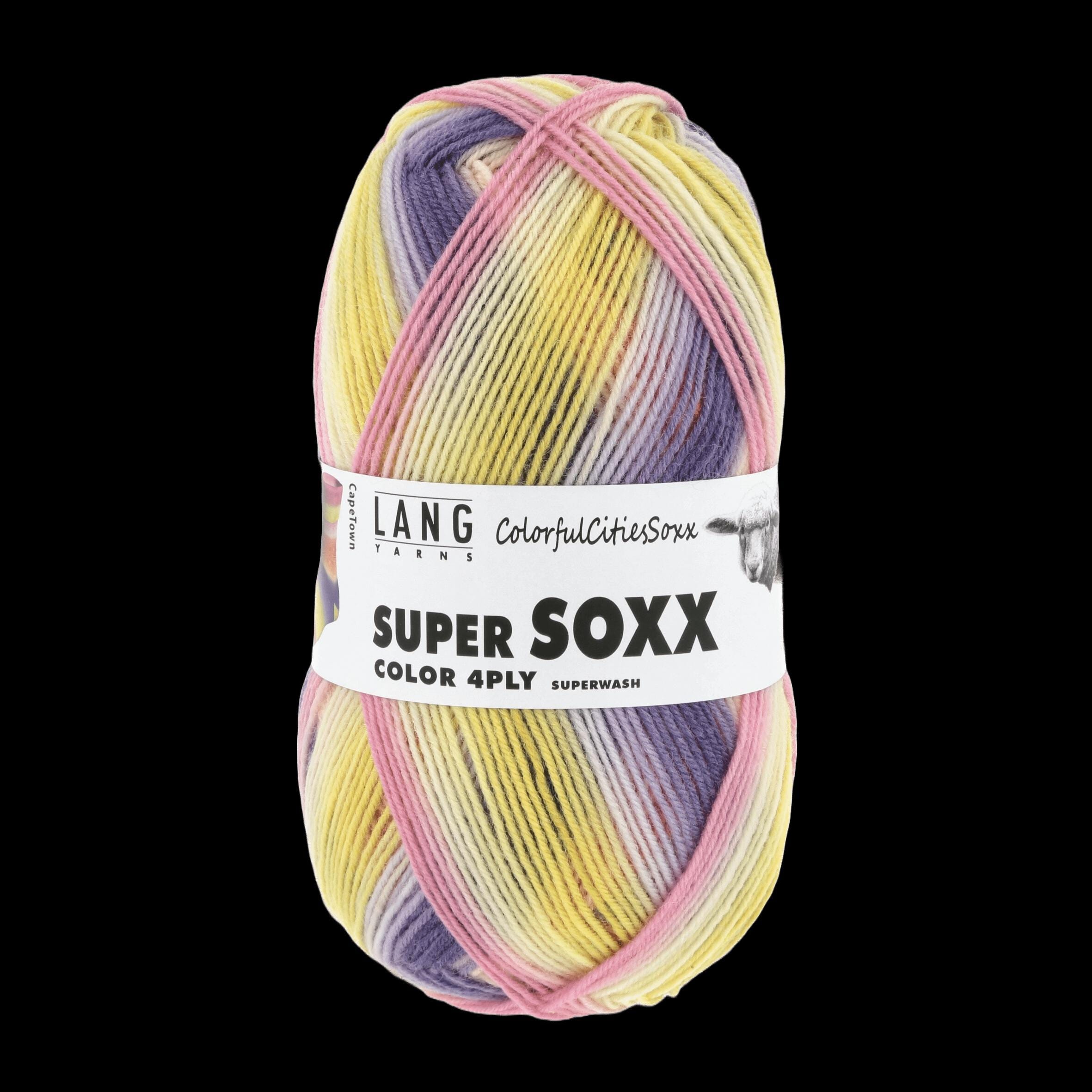 Lang Yarns | Sock Yarn | Super Soxx Colour | 4-ply | 901 - Etsy