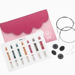 KnitPro | Dreamz | Interchangeable Knitting Needle Tips 10cm | Midi Set