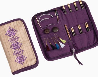 Juego de agujas de tejer intercambiables Lantern Moon / Bliss de 10 cm