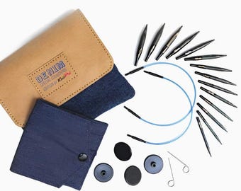 KnitPro 交換針セット ミニウッド インディゴ 長さ5cm 20645 KnitPro 交換針セット ミニウッド インディゴ 長さ5cm 20645