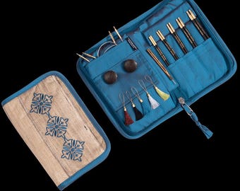 Juego de agujas de tejer intercambiables Linterna Luna / Charm 13 cm