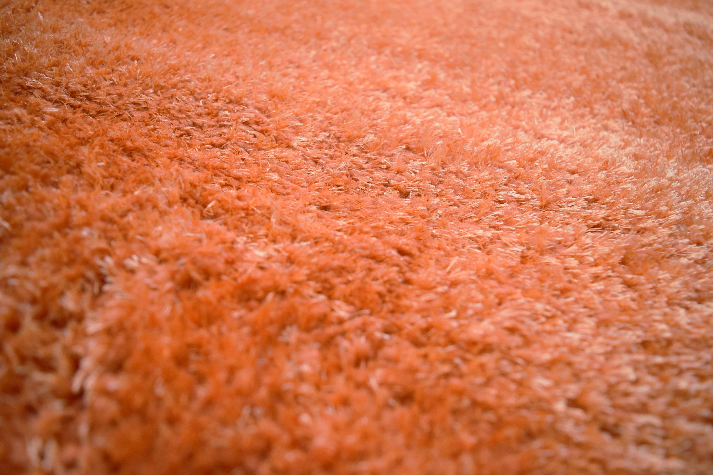 Soft Bright Orange Shaggy High Pile Rug for Living Room Mat Etsy UK