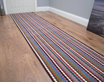 Wider Bright Multi Colour Kitchen Mat Hallway Stairway Runner Living Room Rug