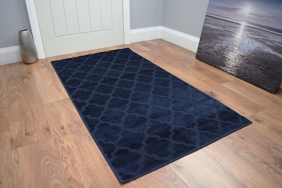 Rubber Backed Door Mat Non Slip Hall Hallway Runner Rug Heavy Duty Barrier  Mat