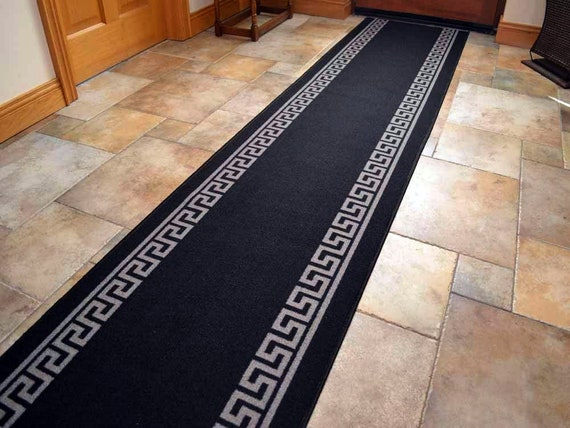 Rubber Backed Door Mat Non Slip Hall Hallway Runner Rug Heavy Duty Barrier  Mat