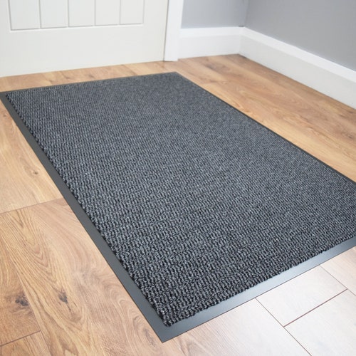 Barrier Mat Grey Dirt Trapper Rug Hallway Runner Door Mat Etsy UK