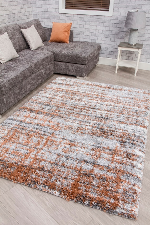 Gray and 2024 terracotta living room