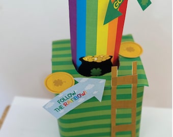 St. Patrick&#39;s Day, Leprechaun Trap, Printable, Patty&#39;s Day, Craft, Kids, Class, Catch Leprechaun, Signs