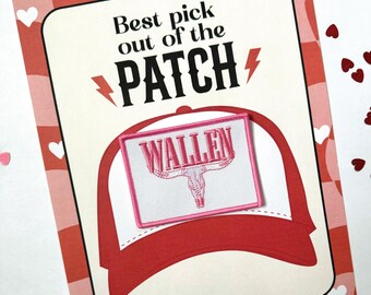 Patch, iron on patch, hat patch, trucker hat patch, valentine, teen, preppy, patch for hats