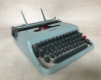 Olivetti Lettera 22 (91022962) macchina da scrivere vintage, macchina da scrivere classica, regalo di compleanno, regali per scrittori, regalo insolito, funzionante,