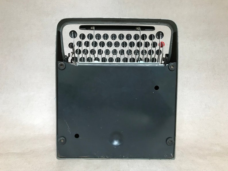 Olivetti Lettera 22 XS752941 máquina de escribir vintage, regalo de cumpleaños, regalo para escritores, regalo inusual, regalos para estudiantes, trabajo imagen 5