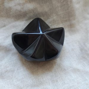 Obsidiana Olho Celestial - Formato de Estrela - Litoterapia - Pedras Naturais - Transformação - Desenvolvimento - Expansão - Evolução - 56