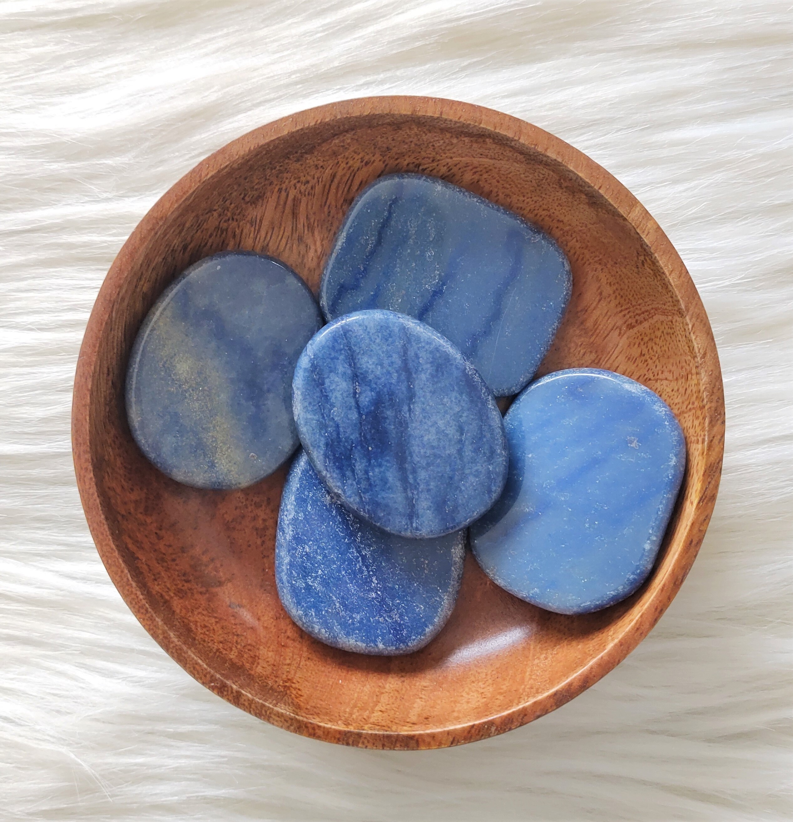 Aventurine Bleue - Galet Lithothérapie Pierres Naturelles