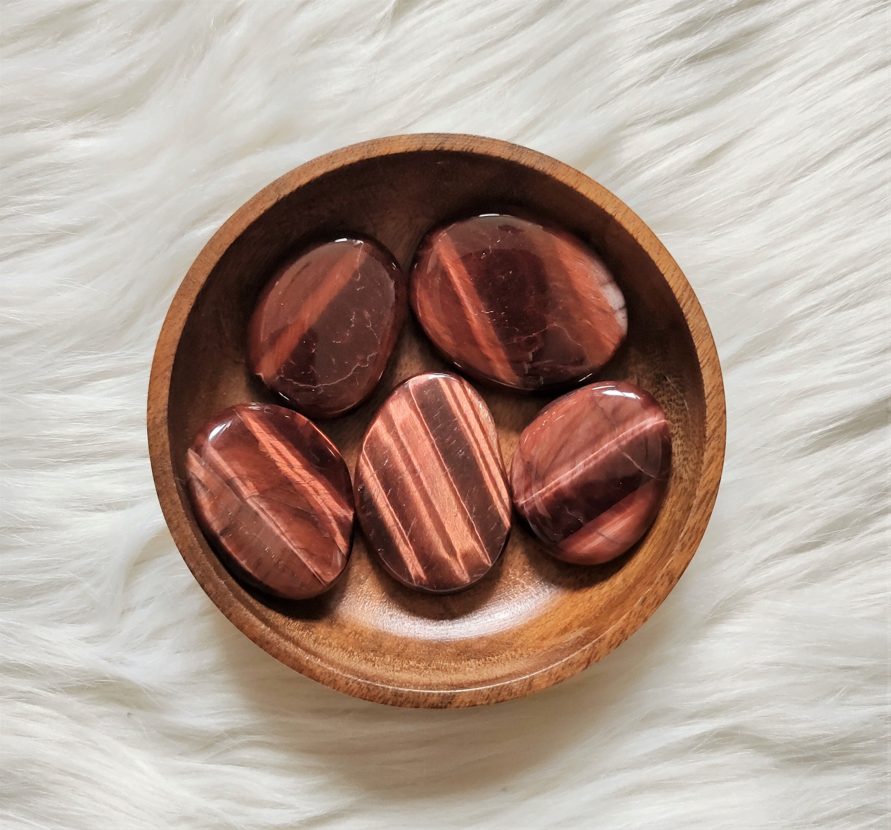 Œil de Taureau - Galet Lithothérapie Pierres Naturelles