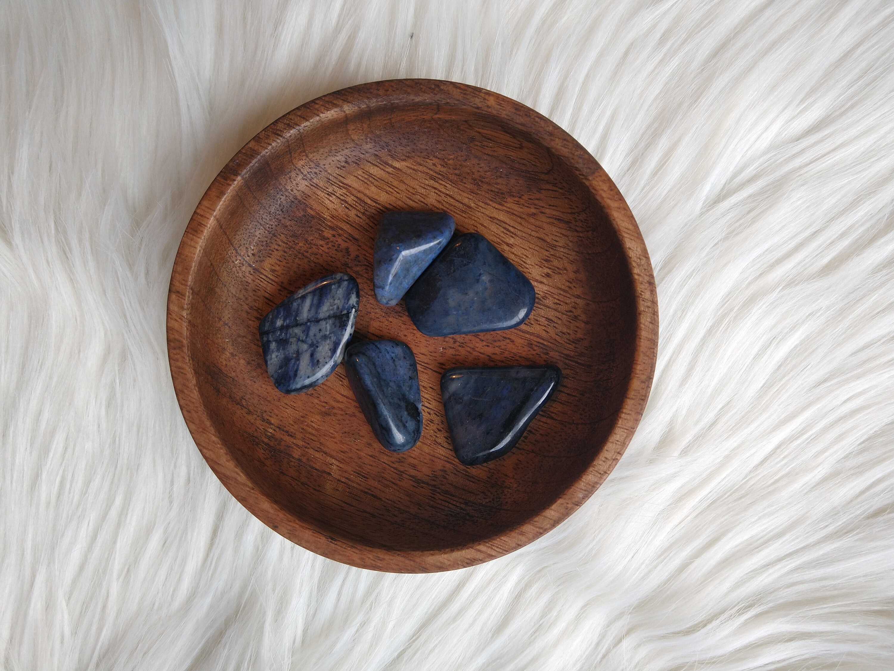 Dumortiérite - Pierre Percée Lithothérapie Pierres Naturelles