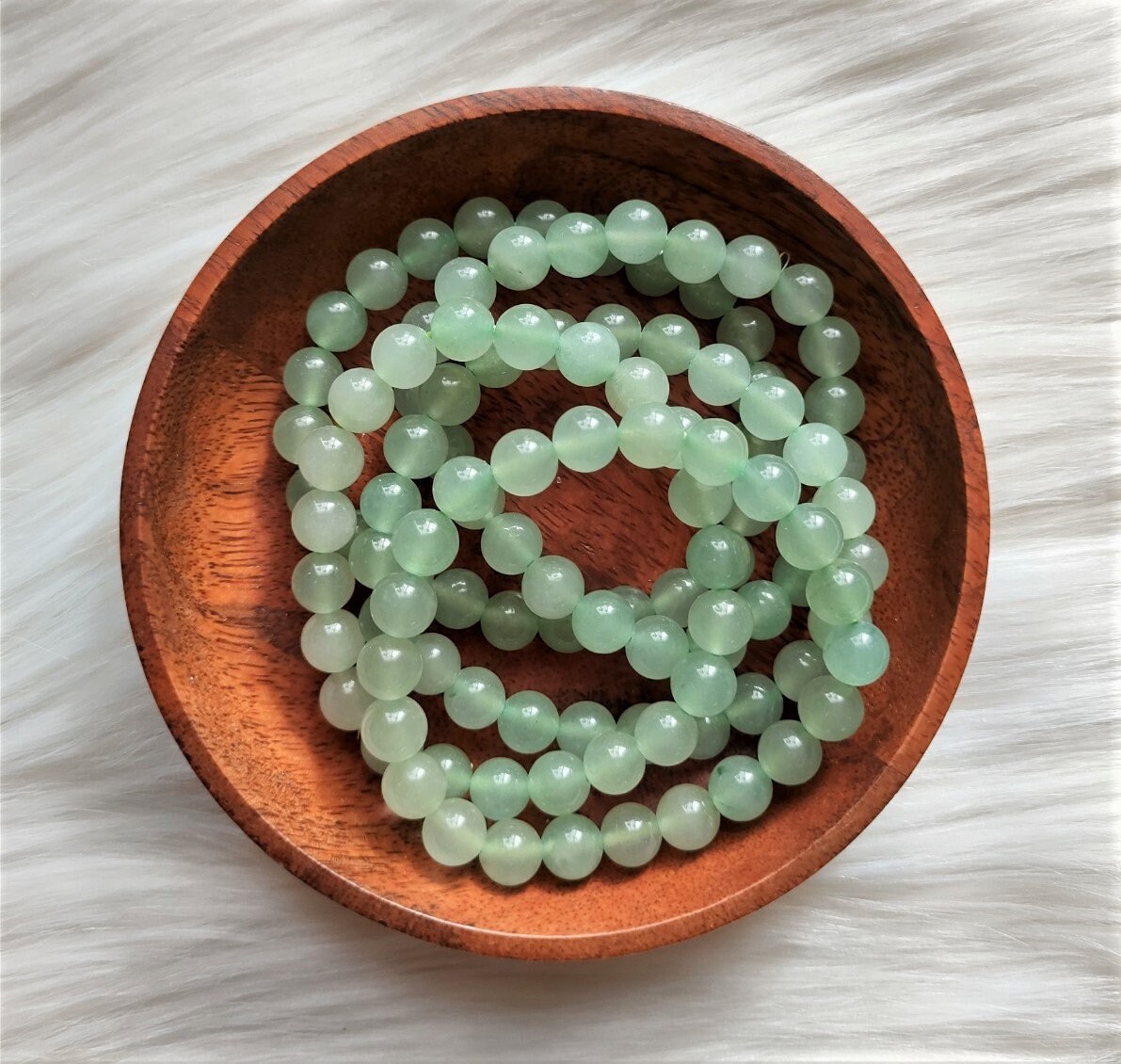 Aventurine - Bracelet 8mm Lithothérapie Pierres Naturelles