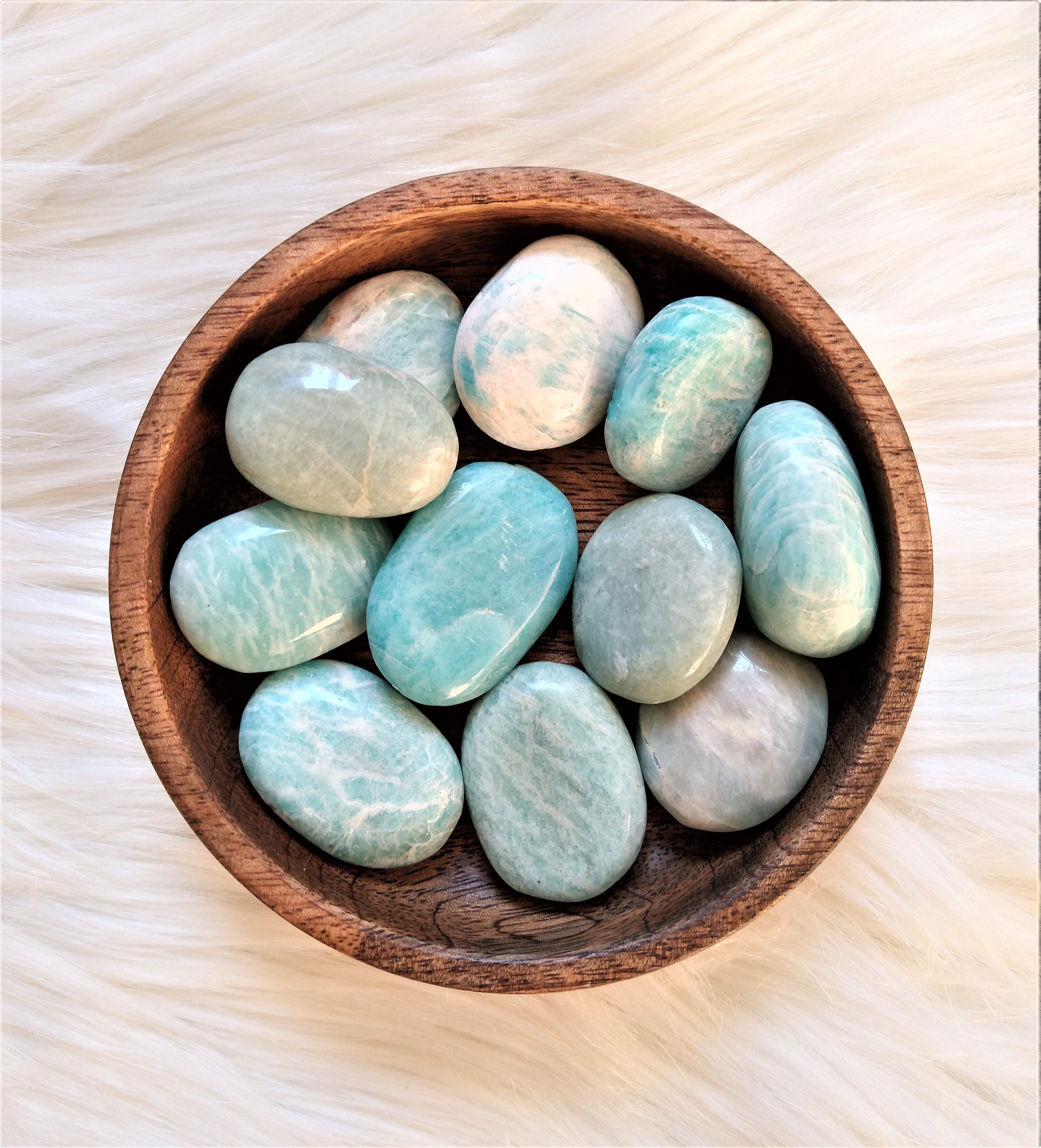 Amazonite - Pierre Roulée Lithothérapie Pierres Naturelles