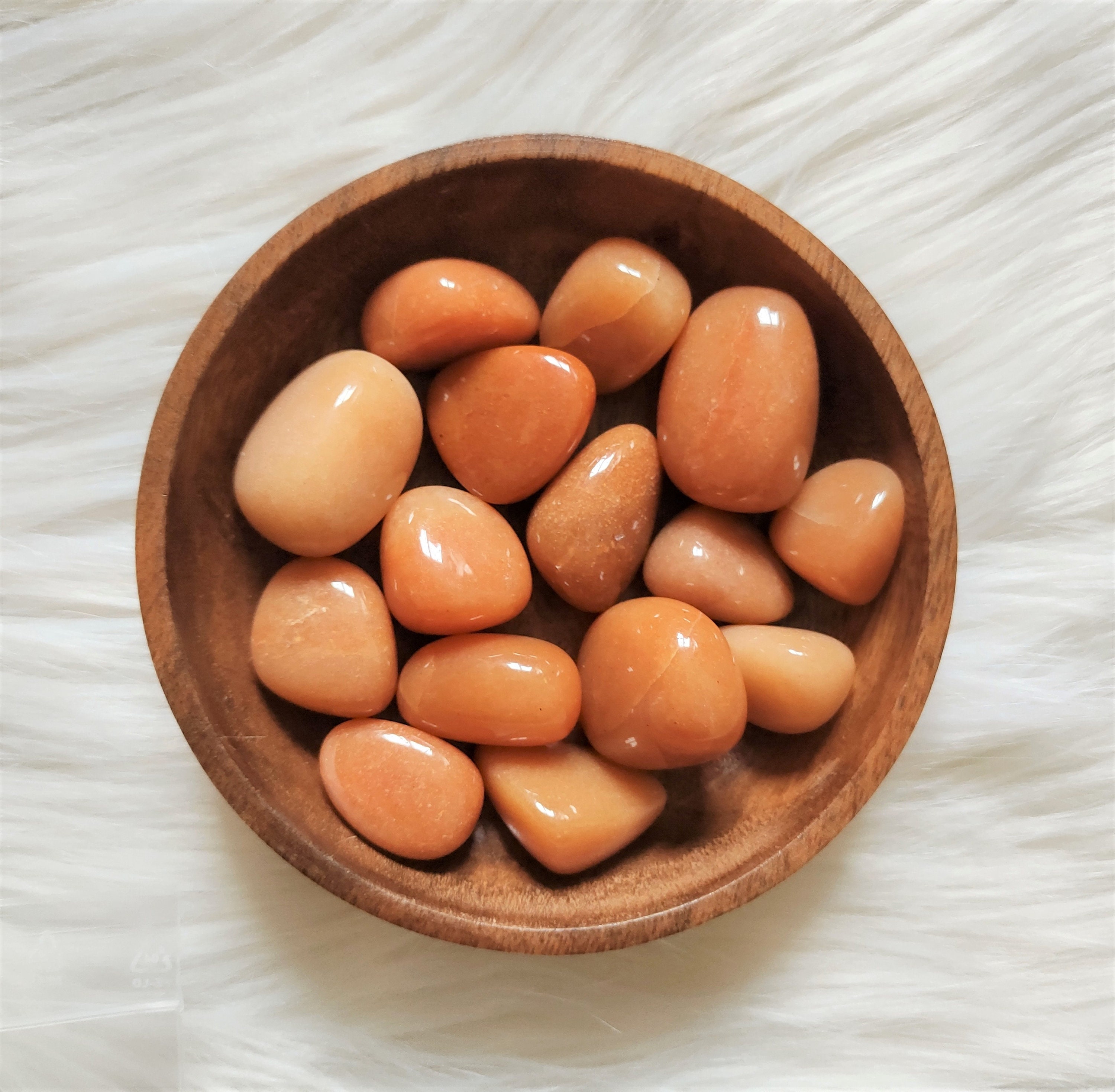 Aventurine Orange - Pierre Roulée Lithothérapie Pierres Naturelles