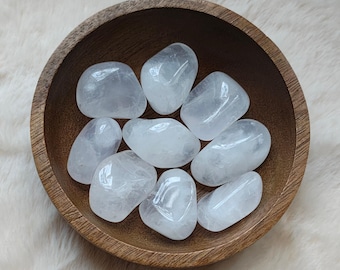 Quartz Girasol - Pierre Roulée - Lithothérapie - Pierres Naturelles - Clarté - Sérénité - Epanouissement - Compréhension - Spiritualité